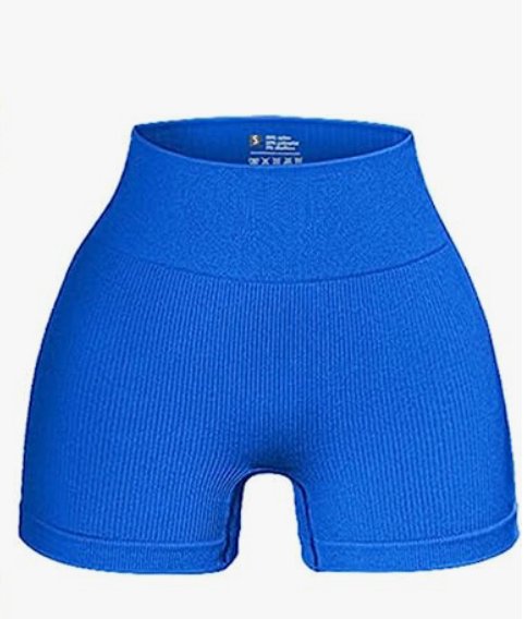 Contour Ribbed Booty Shorts - The Active Avenue