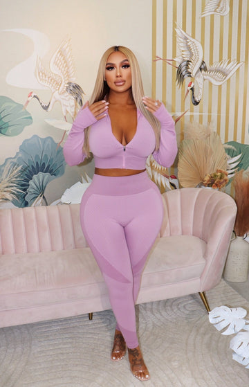 Lavender Blush Activewear Set - The Active Avenue