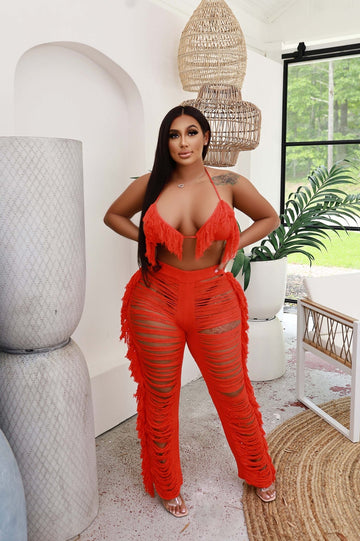Spicy Mami Fringe Set - PRE ORDER - The Active Avenue